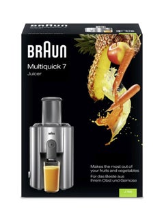 BRAUN Electric Fruit Juicer 1000 W J700 Silver  - Image 4