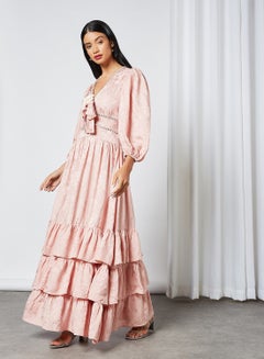 Wine and Dine Maxi Dress Pink