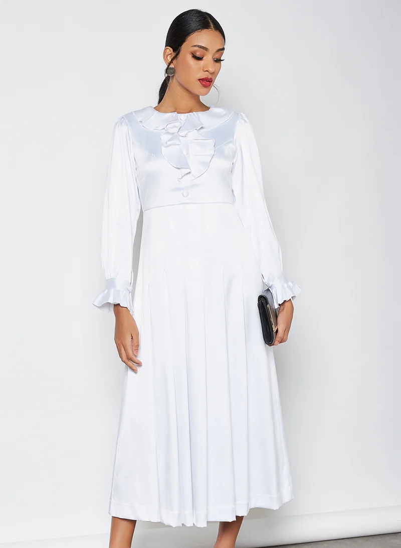 SIVVI for HANIYA Pleat Detailed Dress