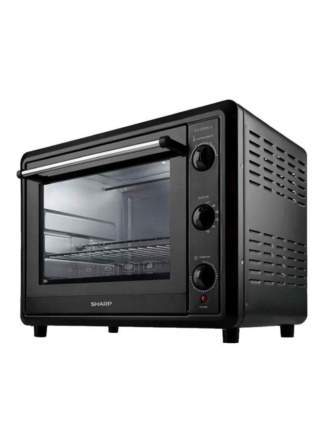 شارب فرن كهربائي 60.0 L 2000.0 W EO-60NK-3 أسود  - Image 1