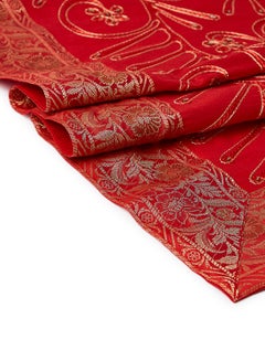 Ikras Table Cloth Set Red  - Image 2
