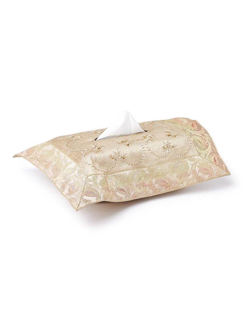 Ikras Table Cloth Set Beige  - Image 3