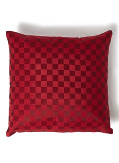 Ikras Decorative Cushion Cover Red/Beige 40x40cm  - Image 1