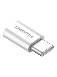 HUAWEI Adapter Type-C to Micro USB AP52 Cable | White  - Image 1