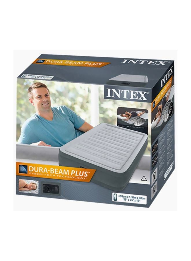 INTEX Dura-Beam Plus Airbed Grey 75 x 39inch - Image 2