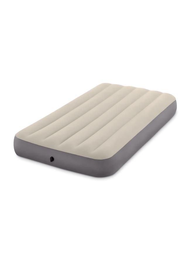 INTEX Durabeam Deluxe Air Bed White/Grey 190.5 x 137.1cm  - Image 2