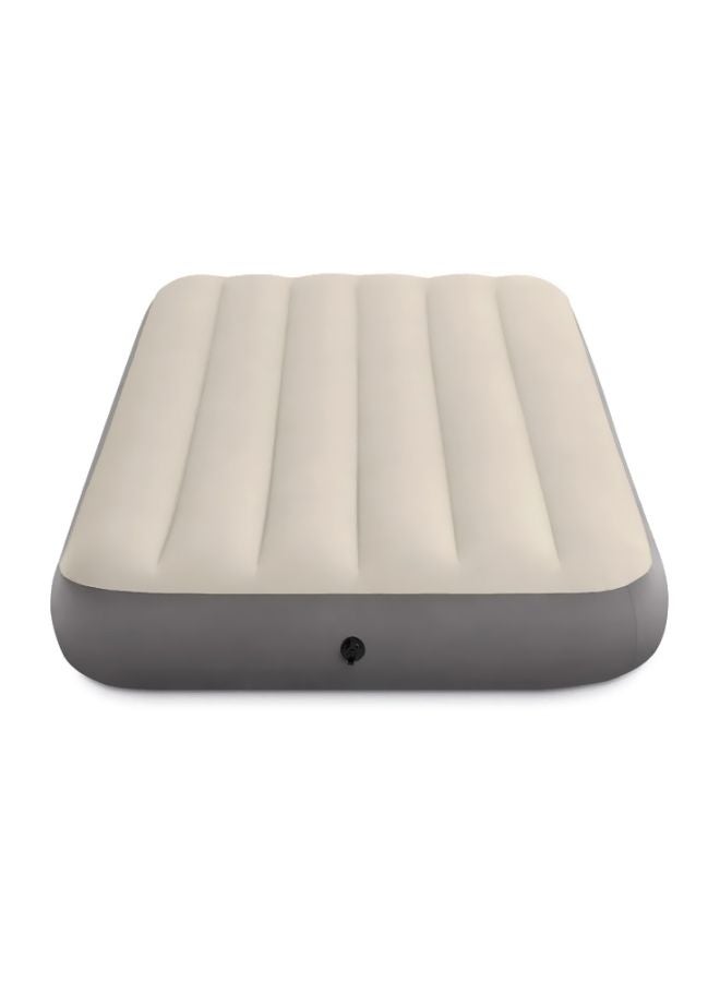 INTEX Durabeam Deluxe Air Bed White/Grey 190.5 x 137.1cm  - Image 3