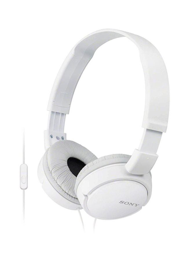 Sony On-Ear Headphones White  - Image 1