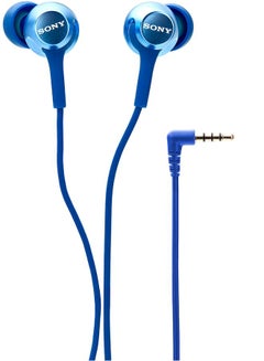 Sony MDR - EX255AP In-Ear Subwoofer Mobile Phone Line Control Earphones Blue  - Image 4