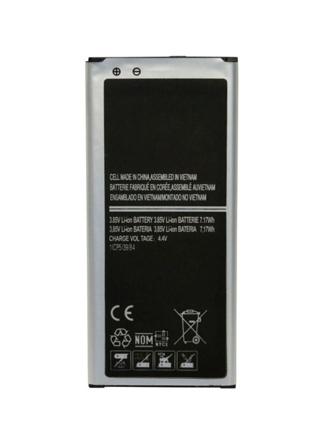 Samsung - 1860.0 mAh 1860 mAh Replacement Battery For Samsung Galaxy Alpha G850 Black/Silver - Image 1