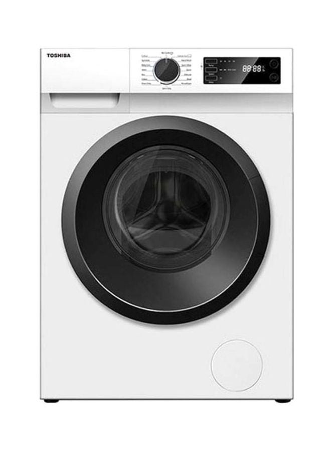 Toshiba - Real Inverter Digital Display Front Load Washer 7 Kg 255 W TW-BH80S2BB Silver/Black - Image 1
