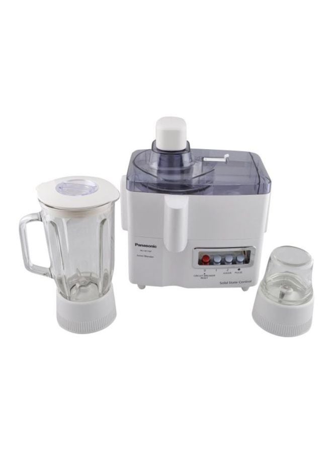 باناسونيك - مطحنة، وعجان، وعصارة بالكهرباء 230.0 W MJ-M176P أبيض/ شفاف - Image 1