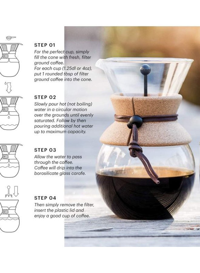 bodum Coffee Maker 500 ml BD-11592-109 Clear - Image 3