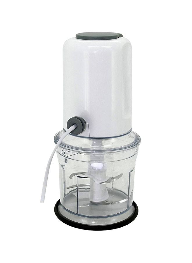 SONASHI - Kitchen Chopper - 500ML with Super Powerful Copper Motor | Double Blades Mincer with 2 speed Push Down Operation | Featured with Safety Lock System | Chopping, Dicing, Mincing Vegetables 500 W SMC-12 White/Grey - Image 1