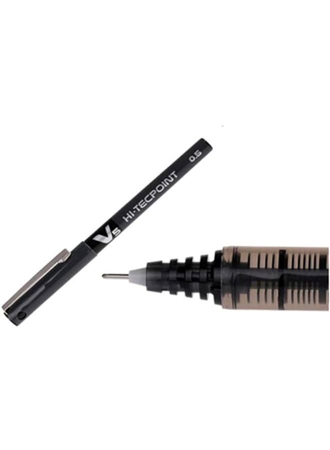 بايلوت قلم حبر سائل كروي الرأس أسود - Image 3