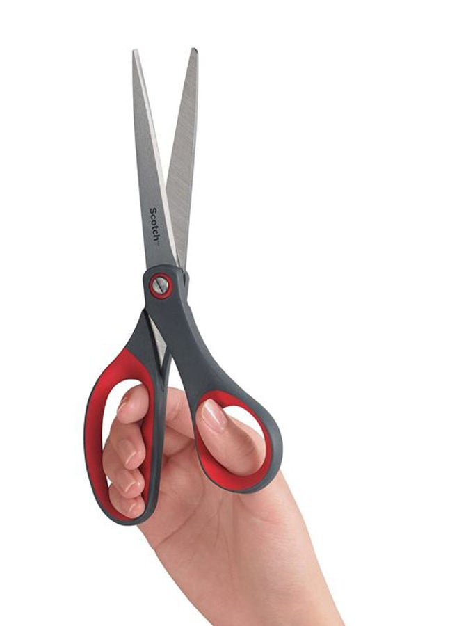 Scotch Precision Scissor Silver/Grey/Red - Image 3
