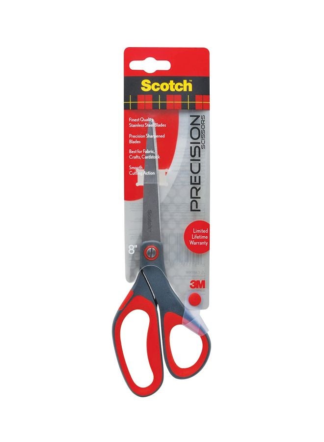 Scotch Precision Scissor Silver/Grey/Red - Image 4