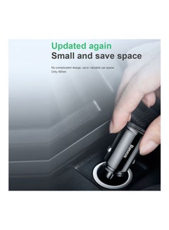 Baseus Circular Intelligent Car USB Charger Black  - Image 2