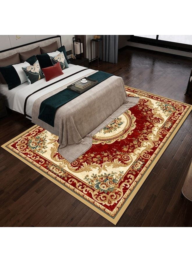 Non-Slip Living Room Bedroom blanket Rug Red 60*90(W*L)cmcm  - Image 3