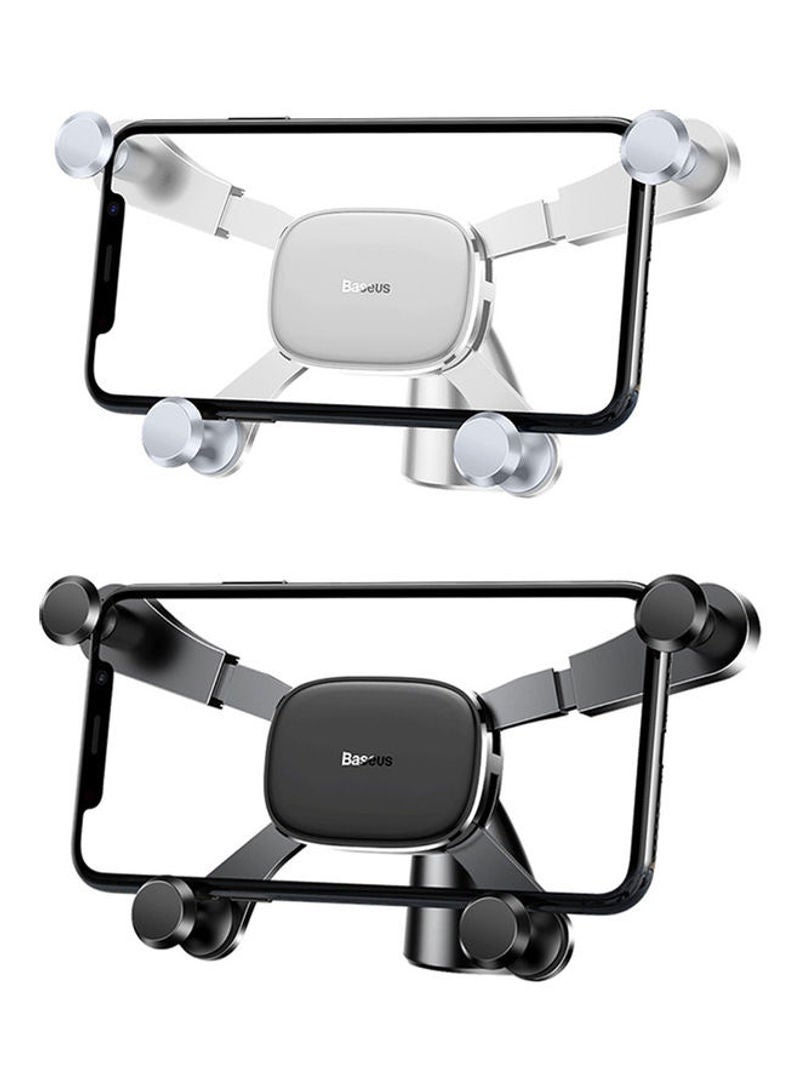 Baseus Universal Smartphone Car Mount Phone Holder White  - Image 2