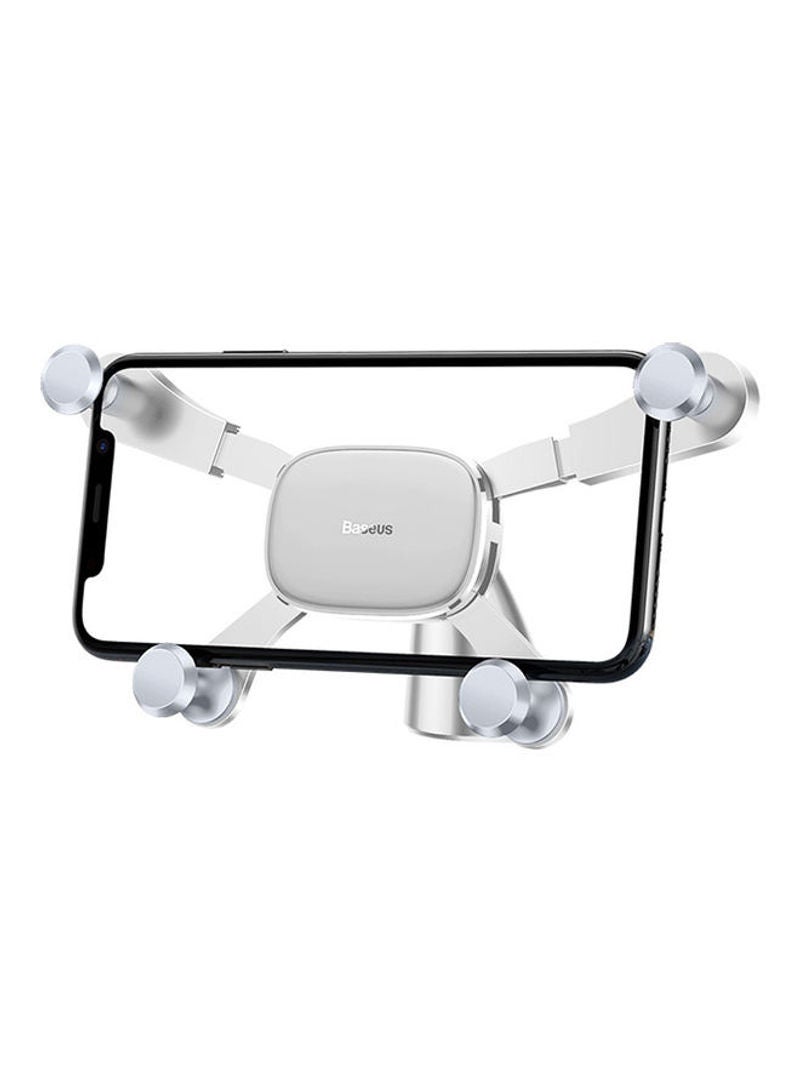Baseus Universal Smartphone Car Mount Phone Holder White  - Image 3