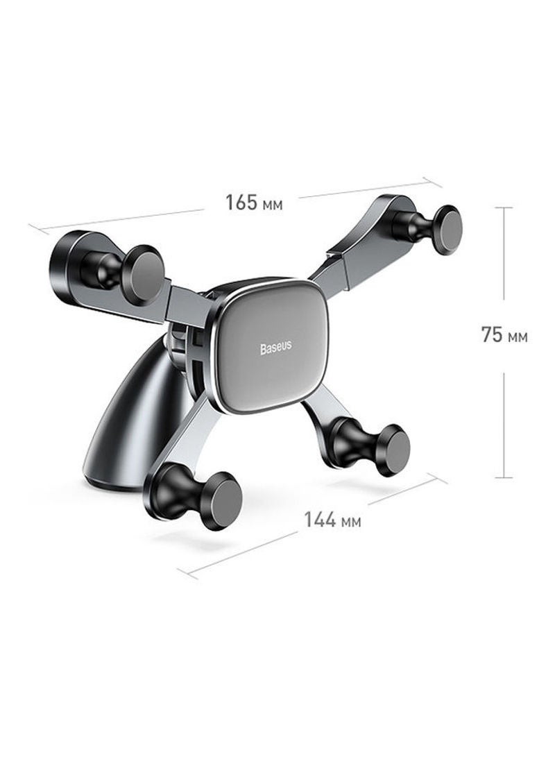 Baseus Universal Smartphone Car Mount Phone Holder White  - Image 4