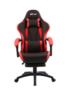Blitzed Gaming Racing Style Chair With Retractable Footrest Black/Red  - Image 1