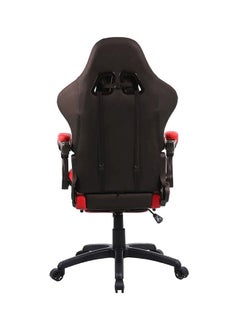 Blitzed Gaming Racing Style Chair With Retractable Footrest Black/Red  - Image 2