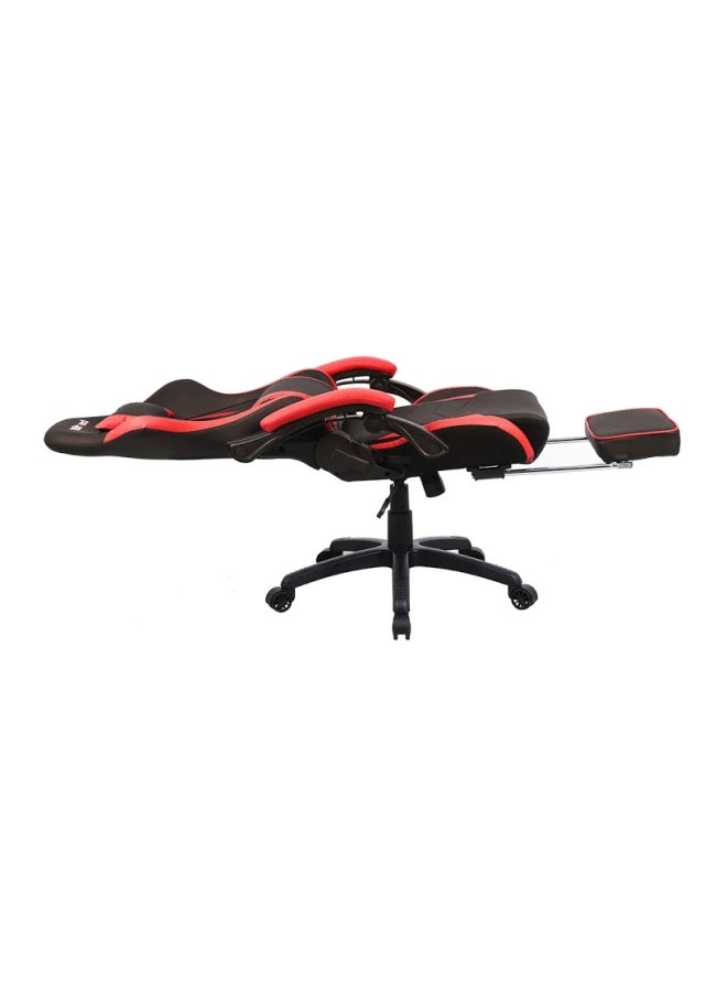 Blitzed Gaming Racing Style Chair With Retractable Footrest Black/Red - Image 3