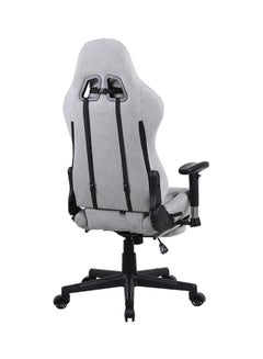 Blitzed Ergonomically Designed Super Comfort Gaming Chair With Headrest Pillow, Lumbar Cushion And Retractable Footrest Grey 52 x 54 x 134cm  - Image 2