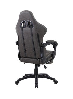 Blitzed Gaming Chair Racing Style With Retractable Footrest Brown  - Image 2