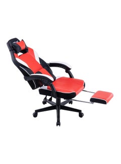 Blitzed Gaming Chair With Footrest Red/Black/White 135x44x58cm  - Image 5