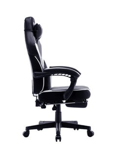 Blitzed Gaming Chair With Retractable Footrest Porto Grey/Black 84x34x65cm  - Image 4