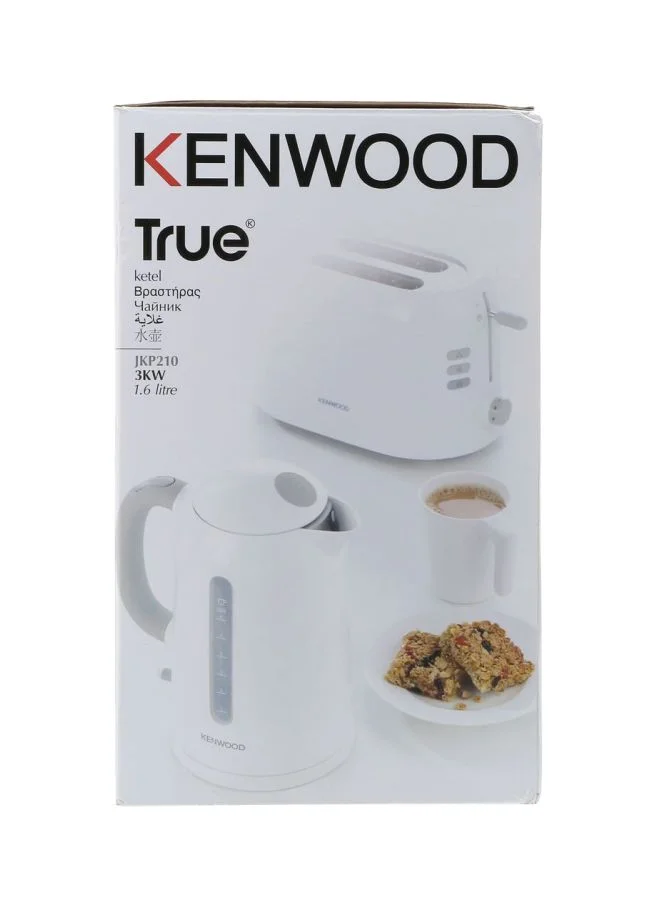 KENWOOD Electric Kettle 1.6L 1.6 L 3000 W OWJKP21001 White/Grey
