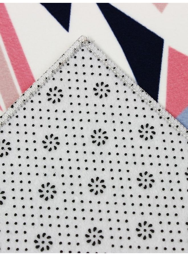 Creative Cartoon Printing Home Living Room Mat White 40x60cm - Image 5