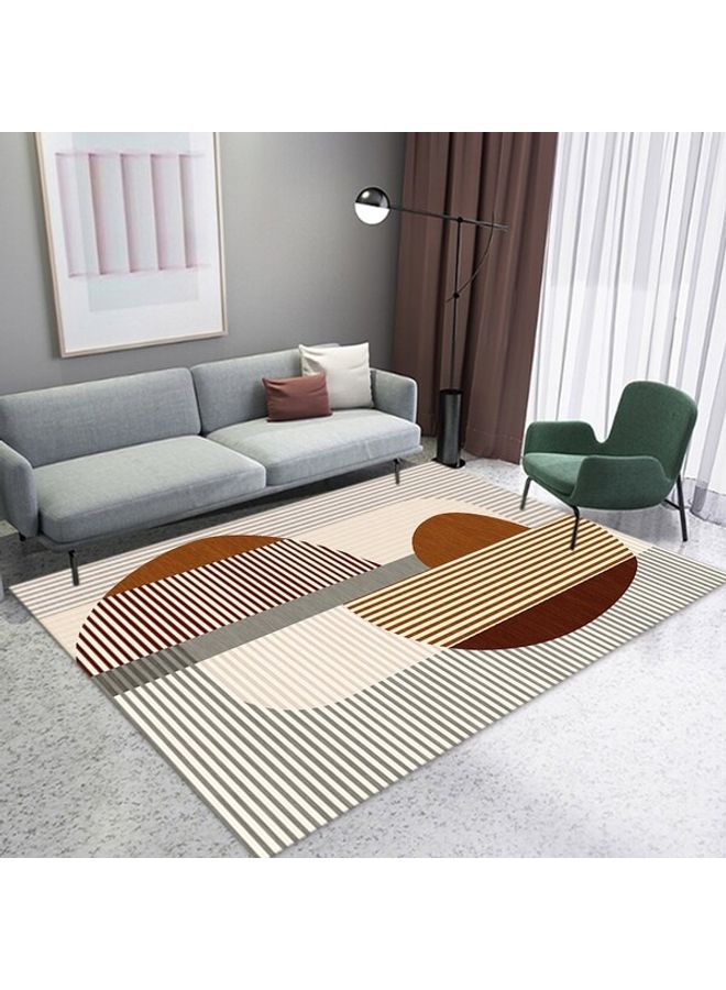 1-Piece Eco-friendly Anti-Slip Living Room Floor Rug Multicolour 40x60cm - Image 5