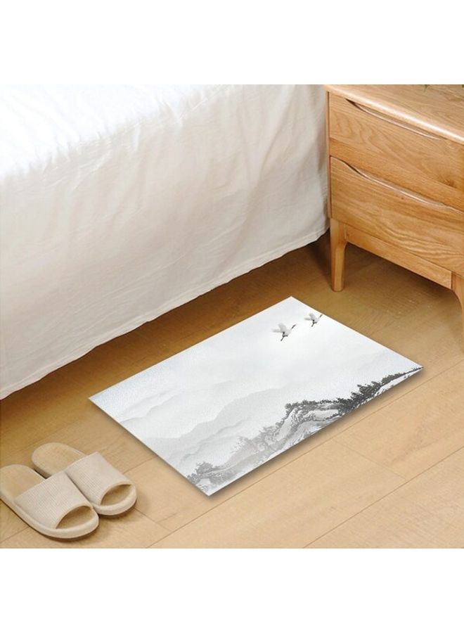 Hotel Rug Simple Vintage Classic Carpet White 40x60(WxL) - Image 5