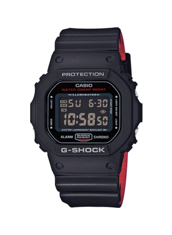 CASIO Men's G-Shock Water Resistant Digital Watch DW-5600HR-1ER - Image 1