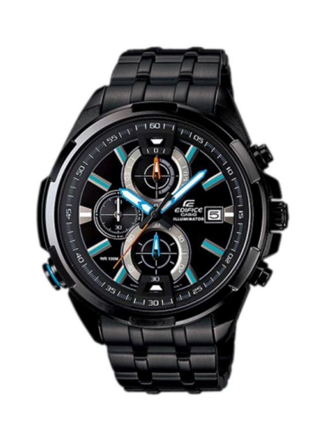 CASIO Men's Edifice Stainless Steel Chronograph Watch Efr-536BK-1A2VDF - Image 1