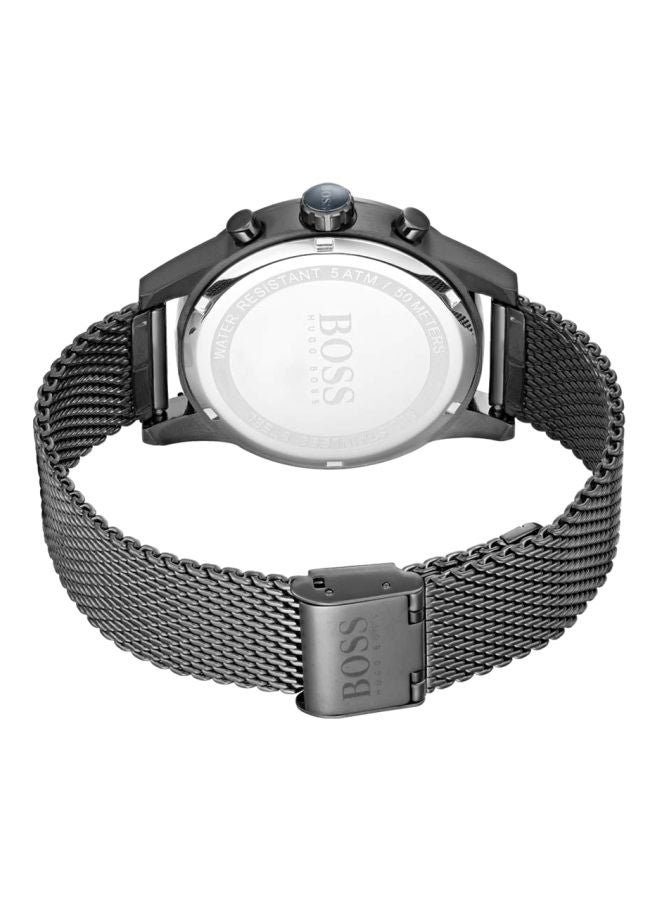 HUGO BOSS Men's Classic Jet Water Resistant Chronograph Watch 1513677 - 41 mm - Grey  - Image 2