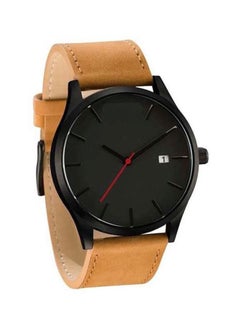 men Leather Analog Watch ZLF44-4