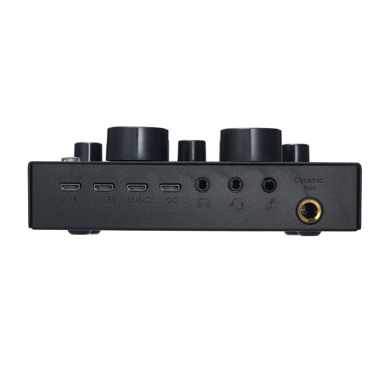 مازج صوت ويب كاست متعدد الوظائف بمنفذ USB أسود - Image 4