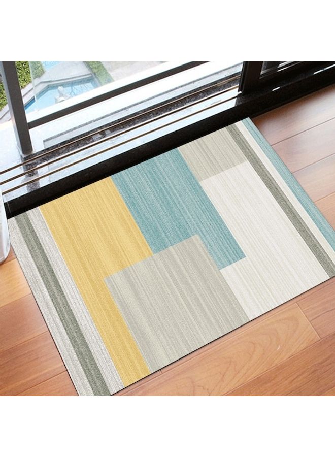 1 Piece Living Room Rug Anti-Slip Color Block Softness Carpet multicolour 60*90(W*L)cmcm  - Image 3