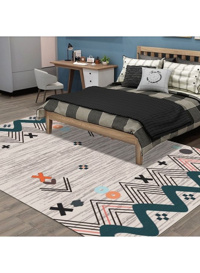 Modern Creative Print Vintage Home Living Room Bedroom Kitchen Carpet multicolour 120*160(W*L)cmcm - Image 5