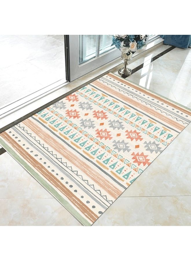 سجادة عصرية مضادة للانزلاق لغرفة المعيشة وغرفة النوم بتصميم تراثي متعدد الألوان 60*90(W*L)cmسم - Image 3