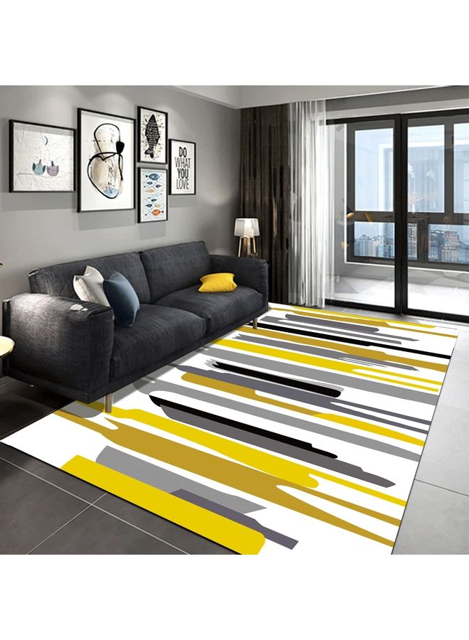 Anti-Slip Home Floor Soft Rug Yellow 60*90(W*L)cmcm  - Image 1