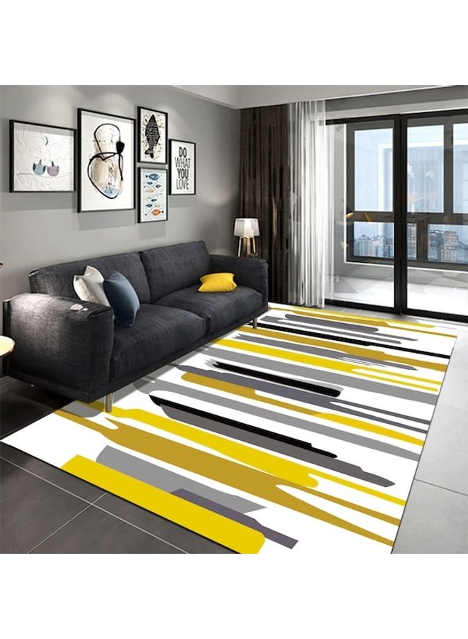 Anti-Slip Home Floor Soft Rug Yellow 60*90(W*L)cmcm  - Image 3