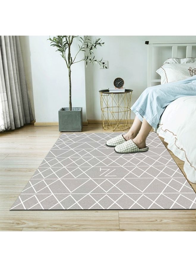Simple Nordic Style Anti-Slip Fashion Carpet Grey 60x90cm  - Image 4
