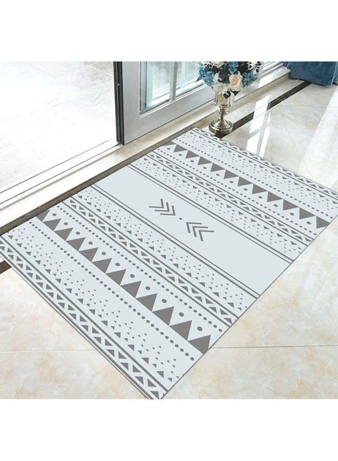 Simple Modern Style Living Room Bedroom Anti-Slip Fashion Carpet Grey 80*180 (W*L)cmcm - Image 5