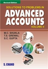 Solutions to Problems in Advanced Accounts: Volume 2 Paperback English by M.C. Shukla - 1032018